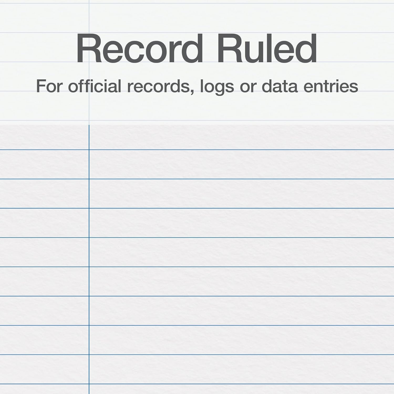 6718500R Record/Account Book, Record Rule, Green/Red, 500 Pages, 12 1/2 X 7 5/8