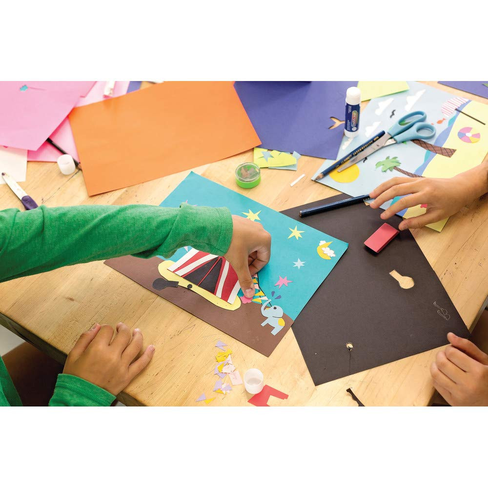 ® Construction Paper, 50% Recycled, 9″ X 12″, Dark Brown, Pack of 50