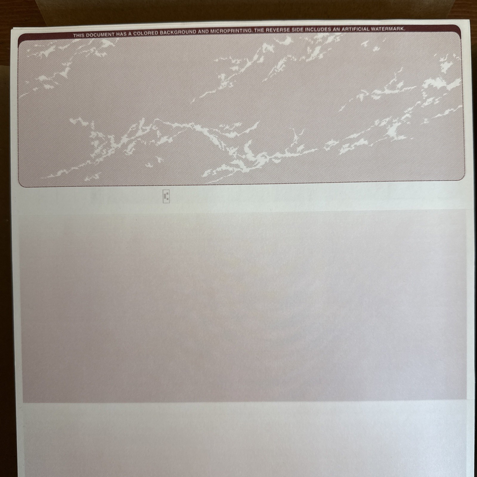 VersaCheck Check Refills Business Voucher Checks Form #1000 Prestige 500 Sheets