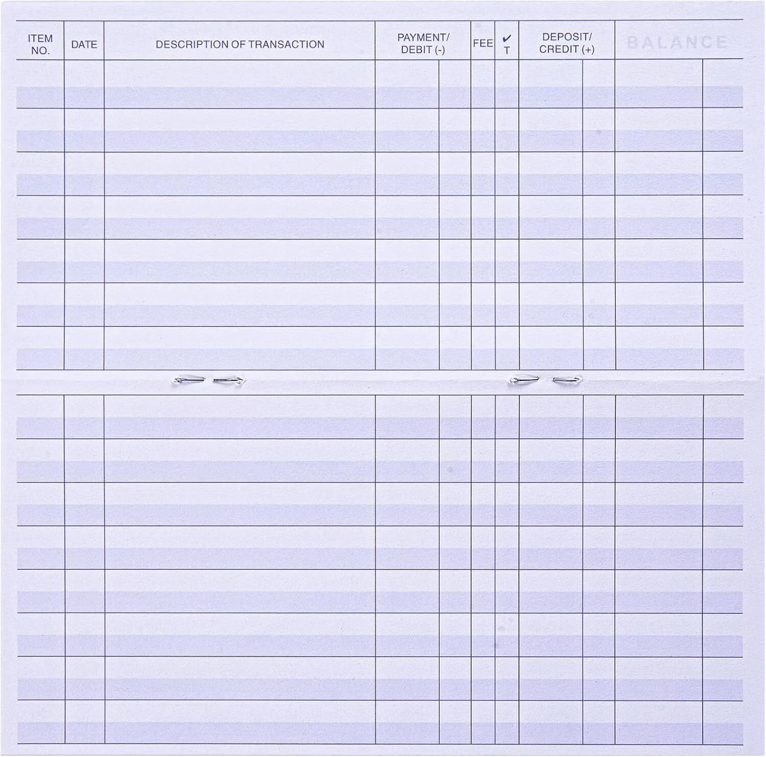 24 PCS Check Registers for Personal Checkbook, Easy to Read Checkbook RegisteR