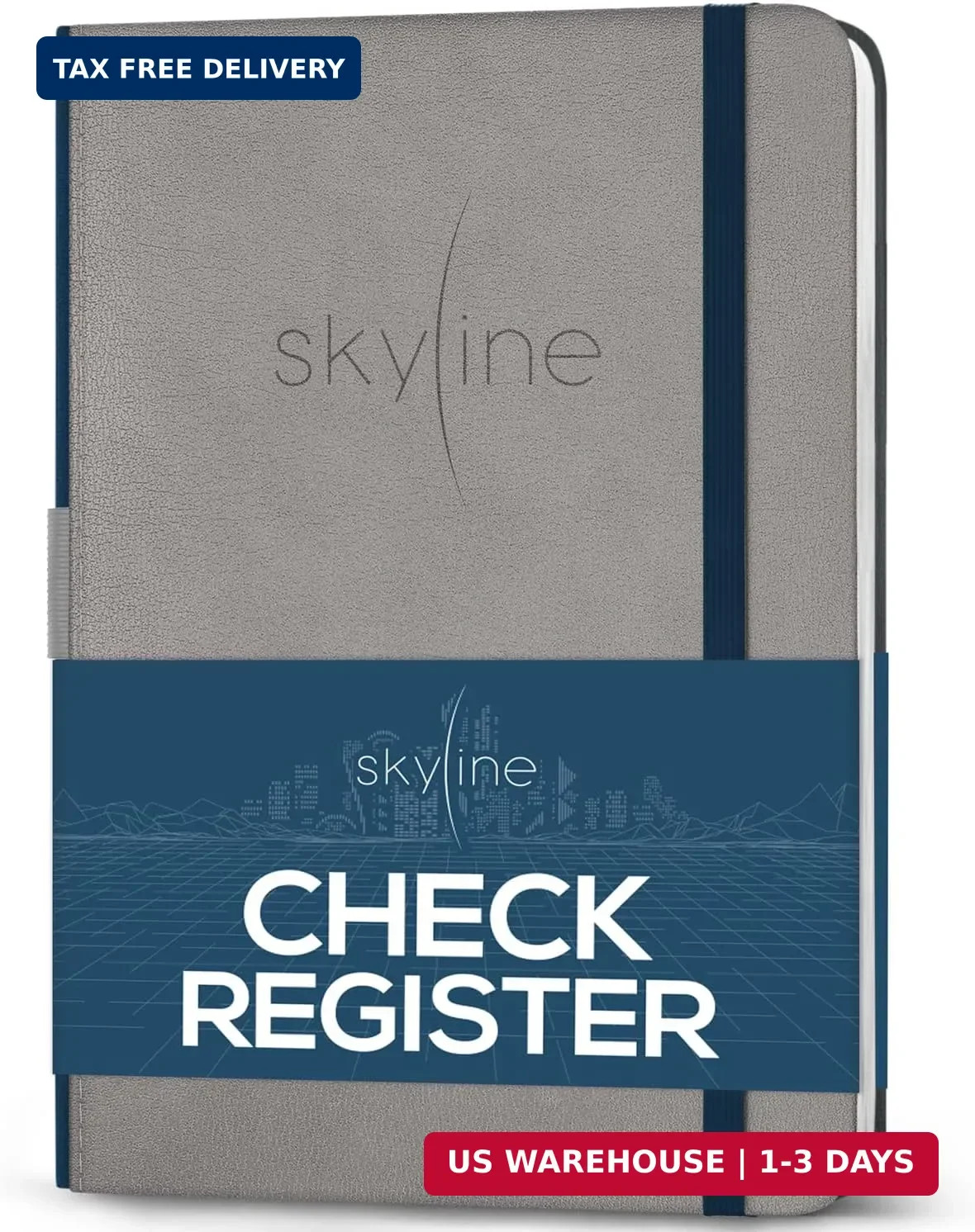 Skyline Check Register – Accounting Ledger Log Book for Income & Expenses – Tran