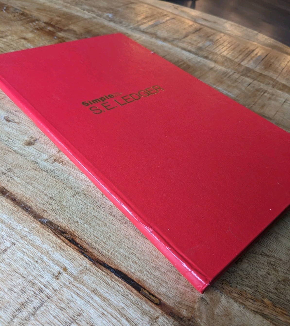 Vintage Simplex S.E. Ledger Account Book 12″ X 8″ #91-513