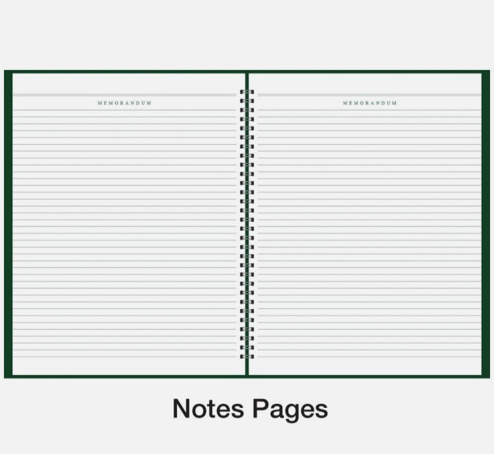 Green Spiral Bound Class Record Grade Book 38 Students 6 7 Week Periods 8.5 X 11