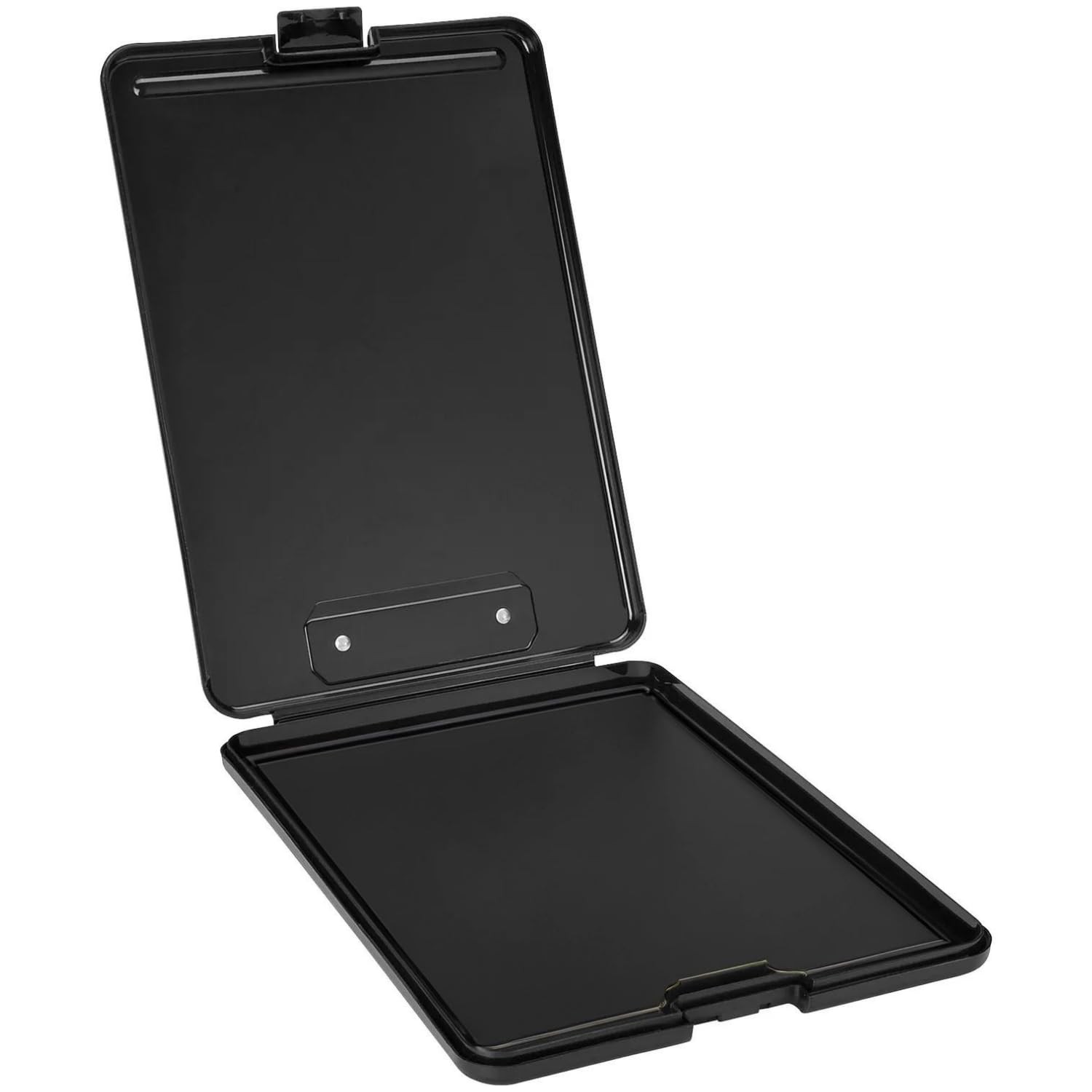1InTheOffice Plastic Storage Clipboard Letter Size, Black