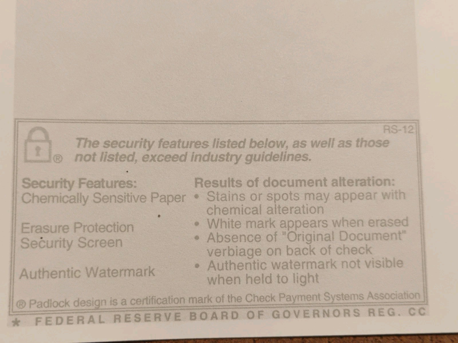 Three Part Security Business Checks 8.5×11 Blue Top Open Box Of 1,000