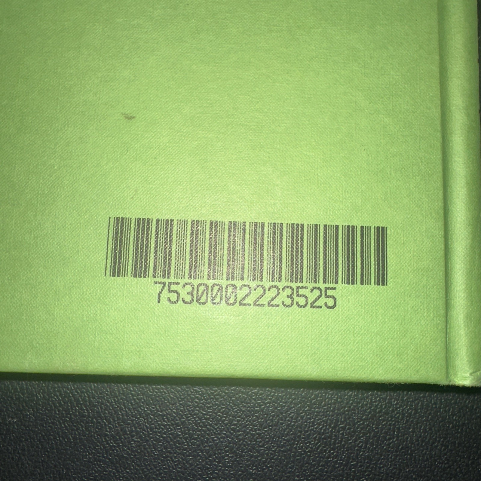 Federal Supply Service Record Book 7530-00-222-3525 Green Hardcover
