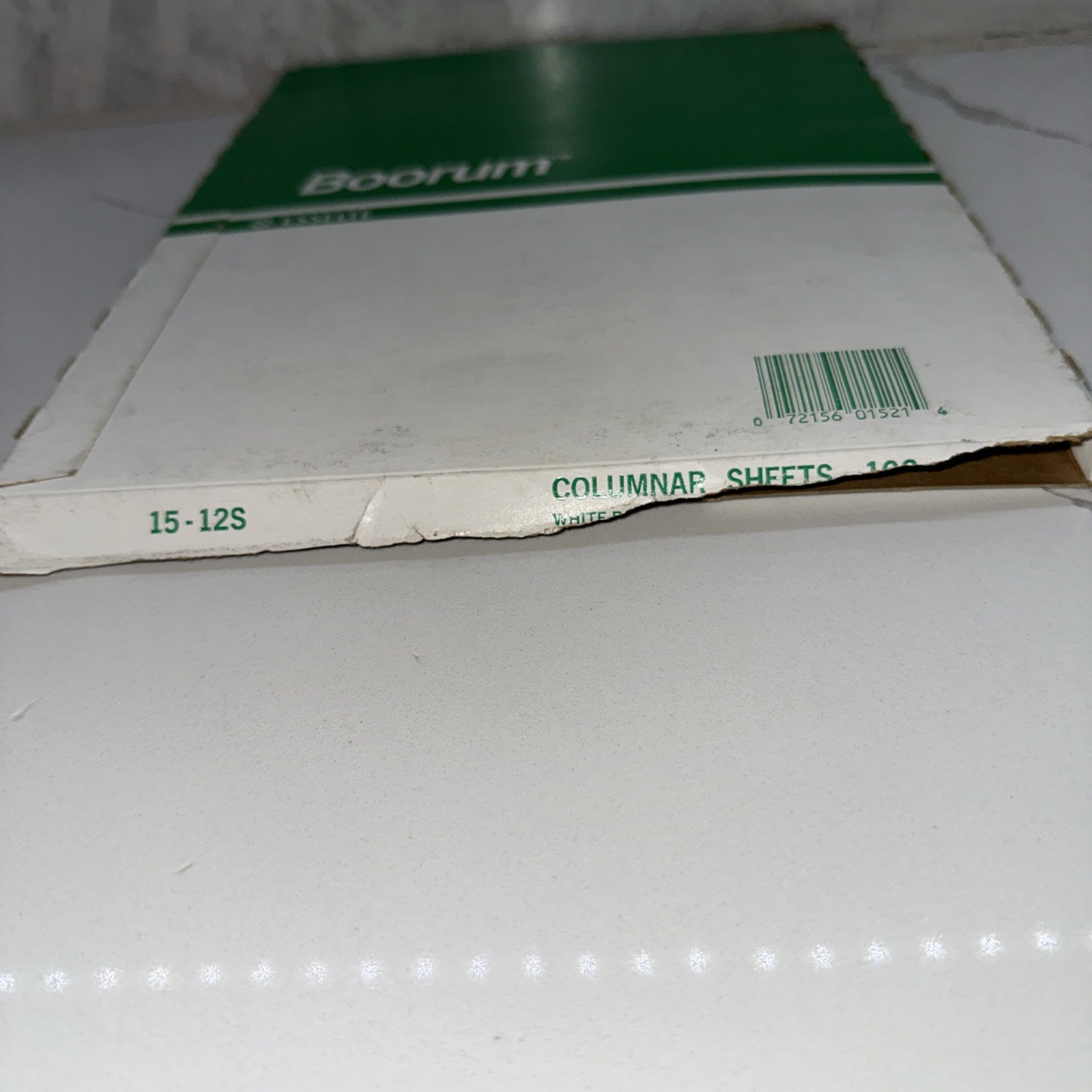 VTG~81 sheets~Boorum & Pease Esselte Columnar Accounting Ledger Sheets G15-20
