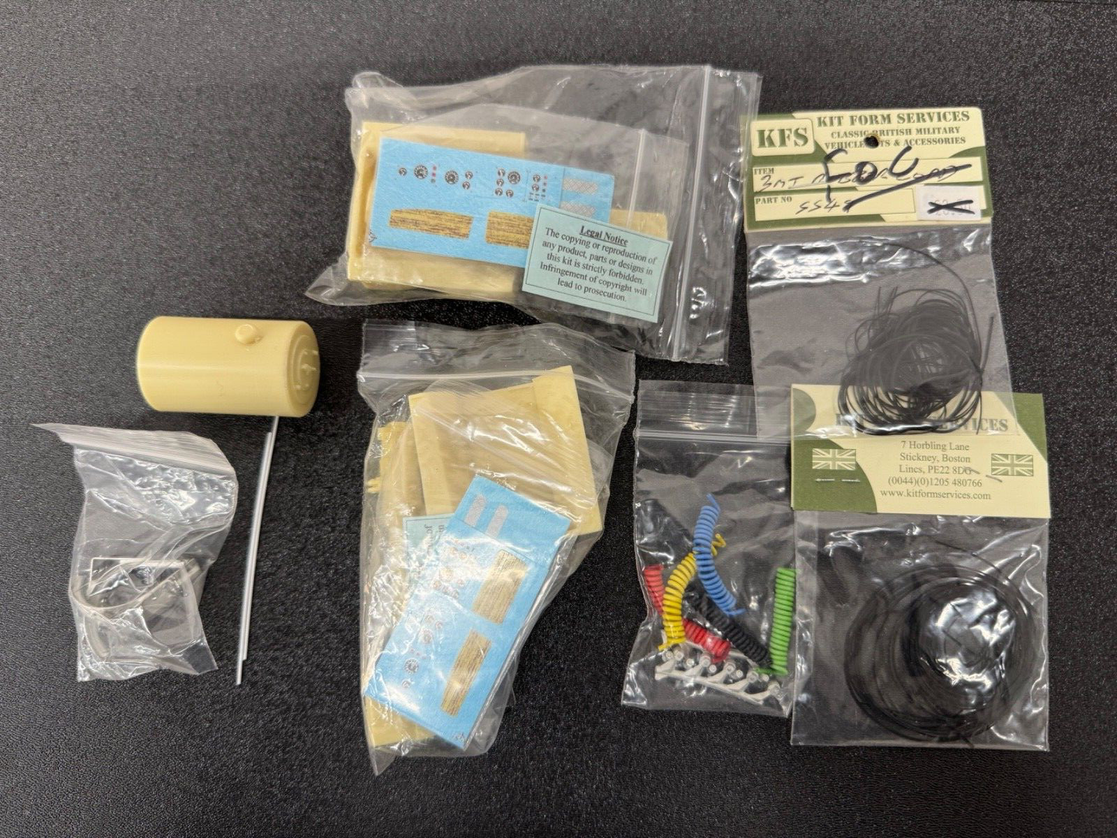 Kit form Services Left Hand drive conversion American Trucks 1/24 bundle