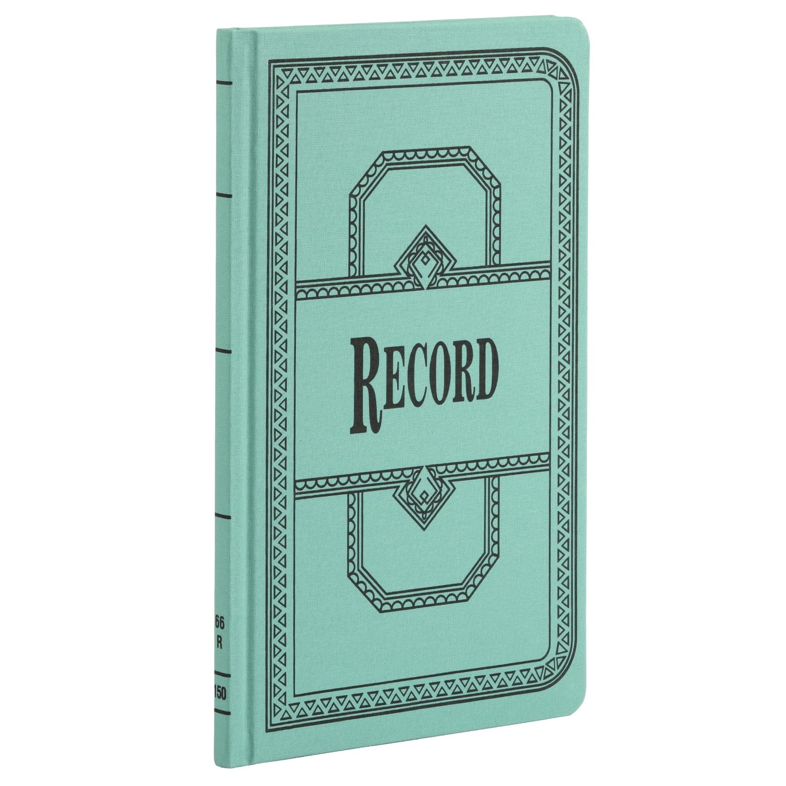 Boorum & Pease 66150R Account Book, Record-Ruled, 150 Pages, 12-1/8-Inch Blue