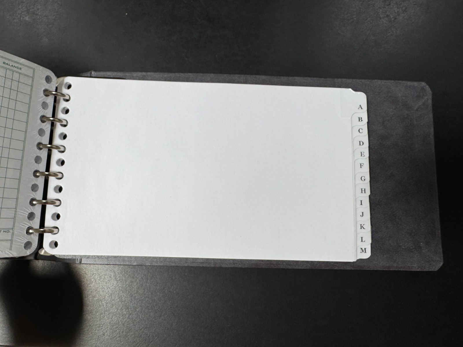 Staples Bookkeeping Ledger Binder 100 Pages A-Z Tags NWT