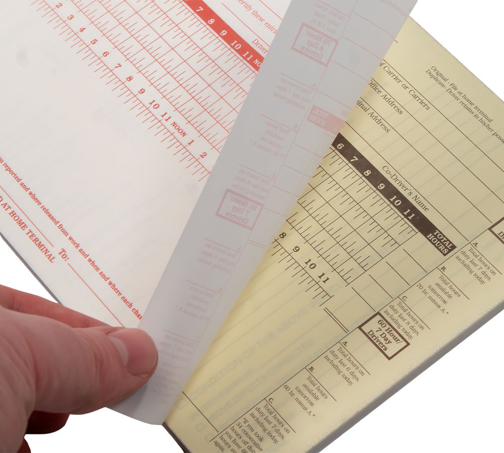 20PK ELD Backup Driver Log Books for Truck Drivers w/ Inspection Report