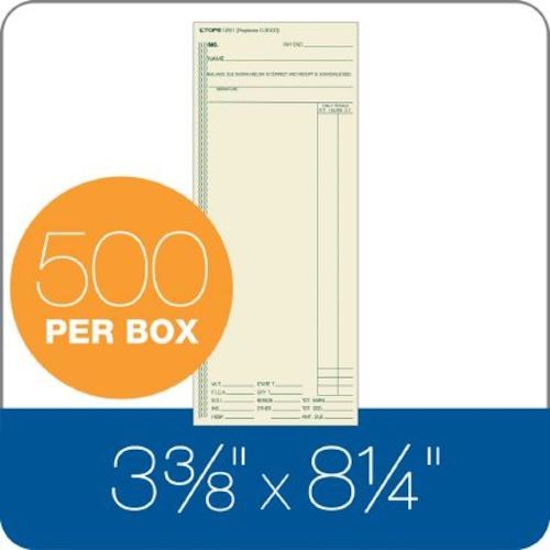 TOP1261 Time Card, Weekly, Manila, #C3000, #ATR206, Green Ink Front, 500 CD/BX