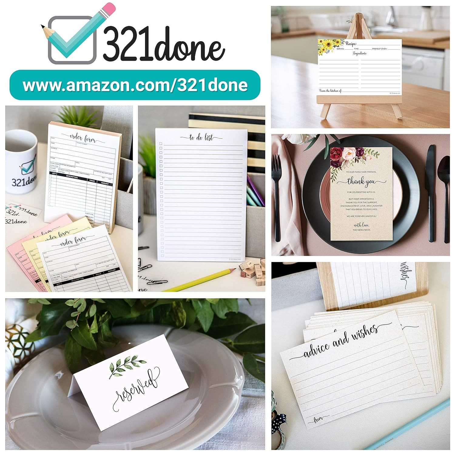 Small Business 2-Part Carbonless Invoice Pad with Carbon Copies