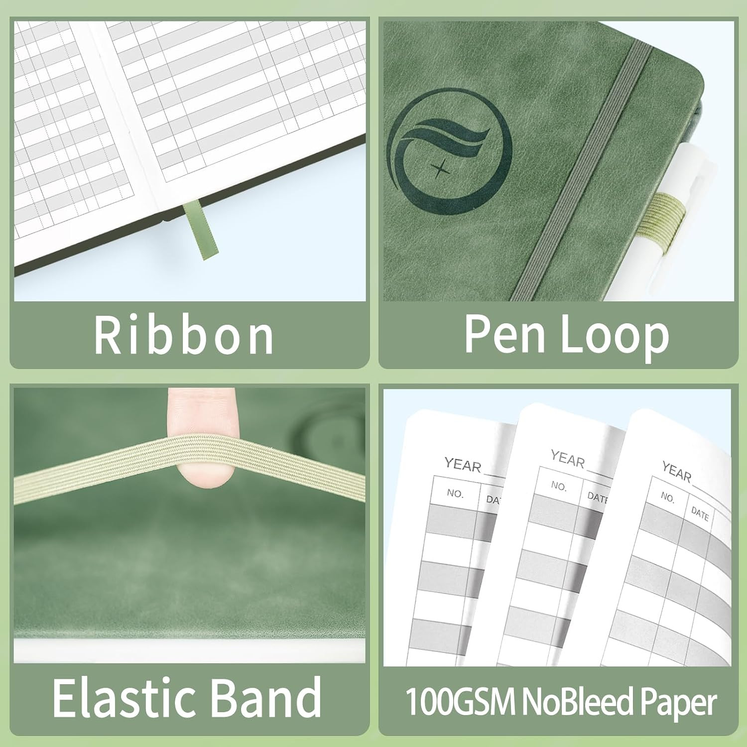 Check Registers for Personal Checkbook, Blugool Checkbook Register with Check &