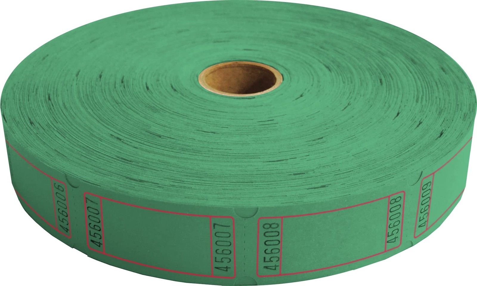 8 Pack Blank Roll Tickets – 2000 6 inches x 12 x 4 inches, Multicolor