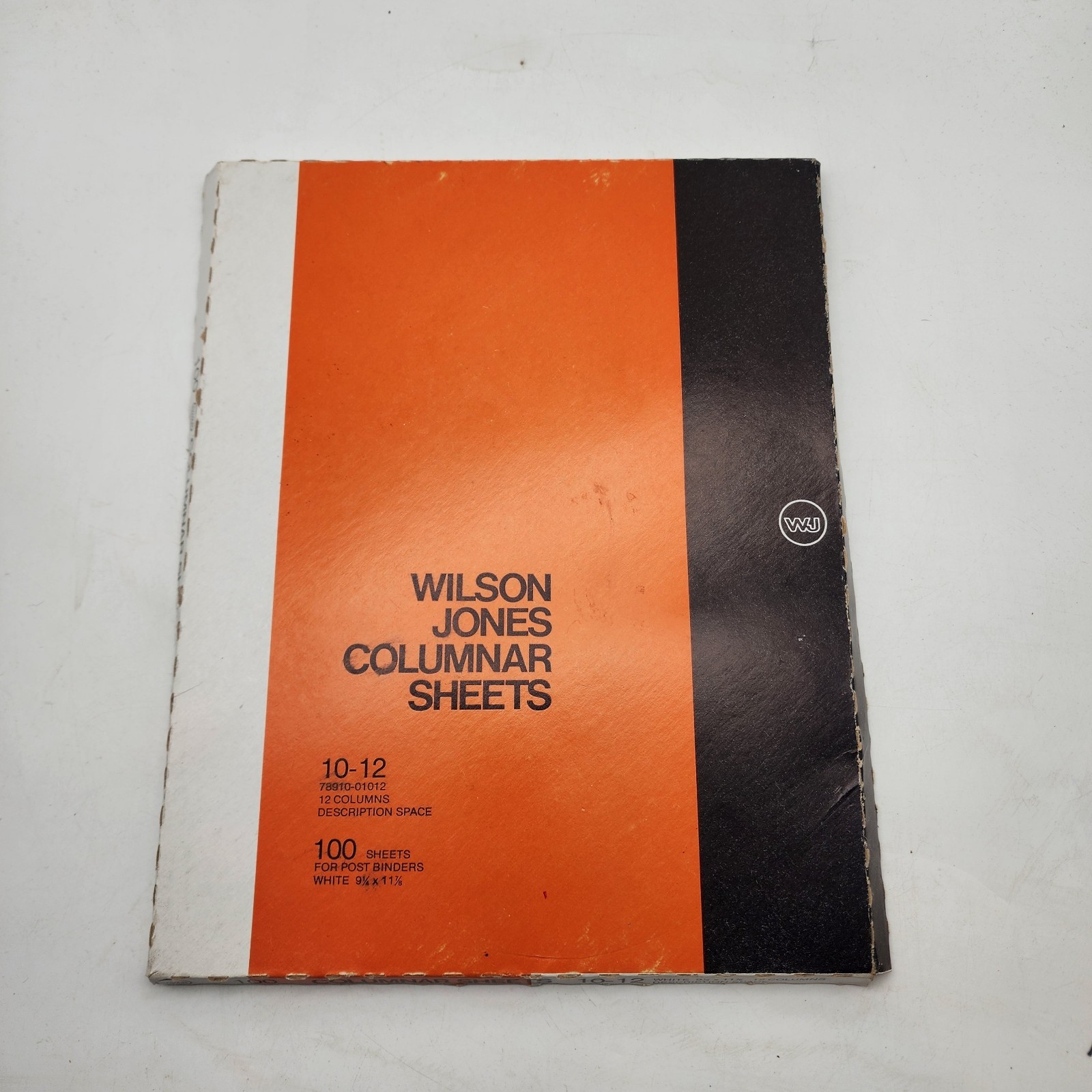 Wilson Jones Accounting Sheets 10-12 Columnar 9-1/4 x 11-7/8 Loose Sheets NOS