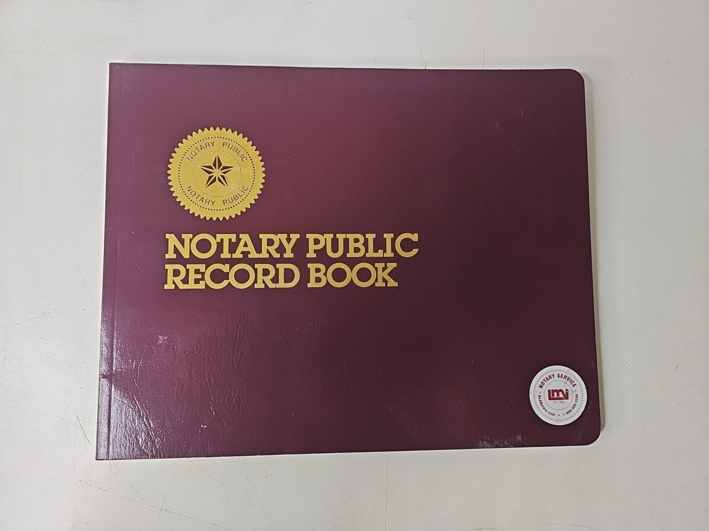 Dome Notary Public Record Book, 522 entries
