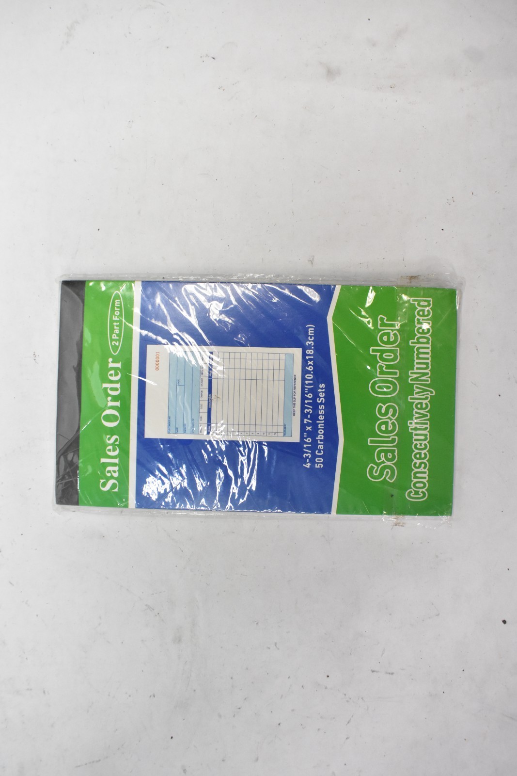 Lot of 2 Sales Order Book Receipts Invoice Duplicate 50 Sets Carbonless Forms