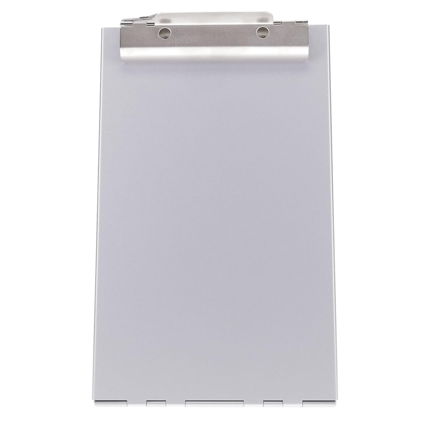 Saunders Recycled Aluminum Memo Size Clipboard with Storage, Memo, Silver