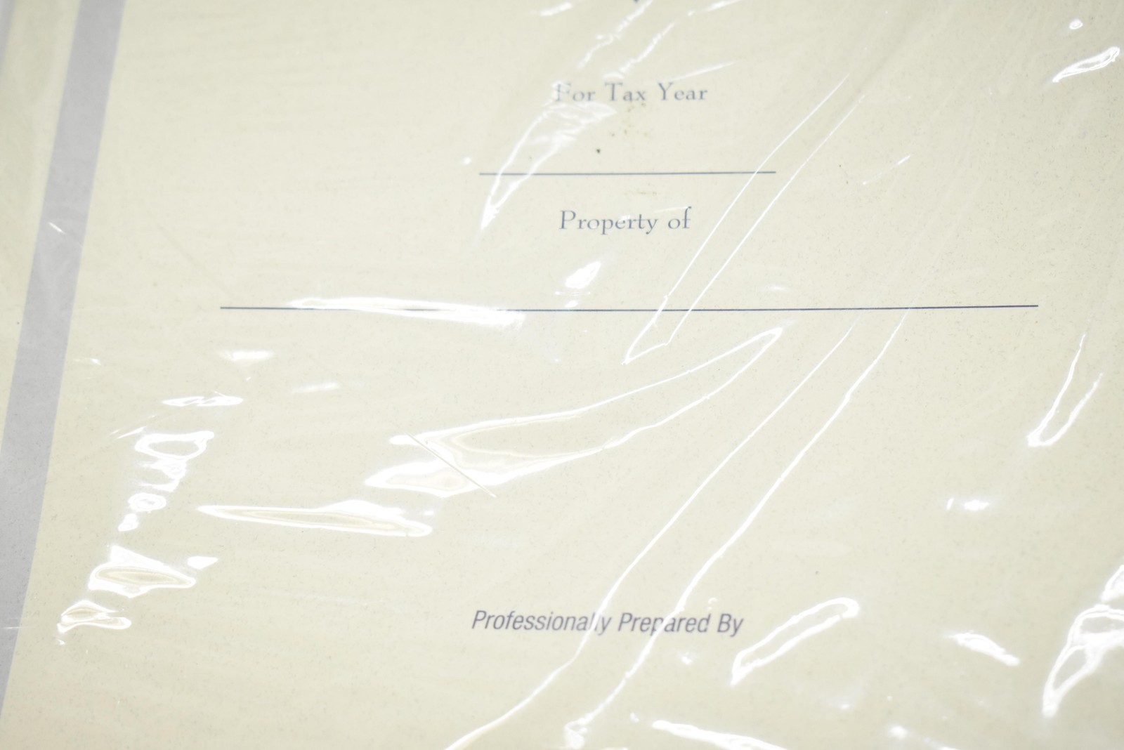 Tax Return Client File Copy Covers Professionally Prepared Forms Pack 125 Sheets