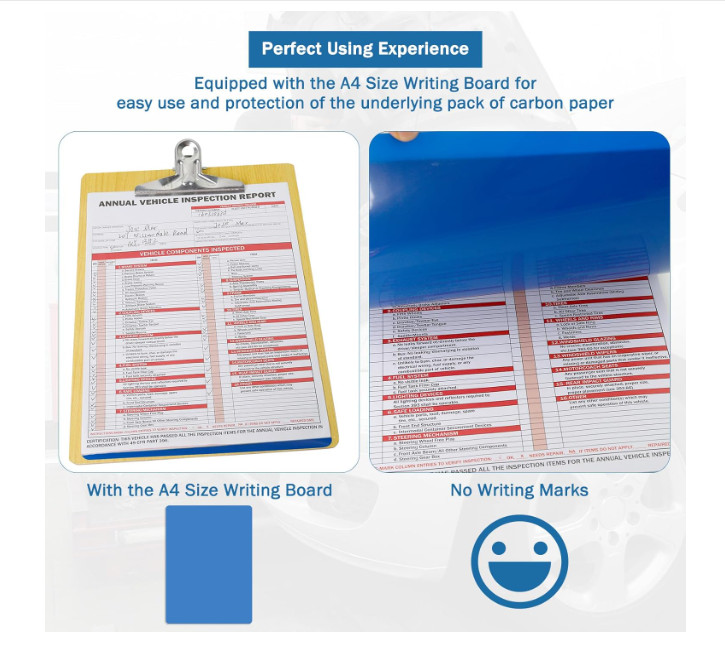 30Pack DOT Annual Vehicle Inspection Forms and Stickers 30-Pk 3-Ply Vehicle