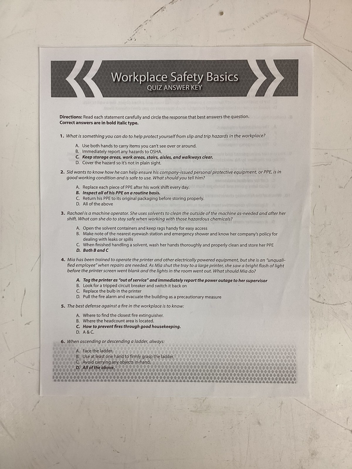 JJ KELLER Workplace Safety Basics Training Program Video Book Kit