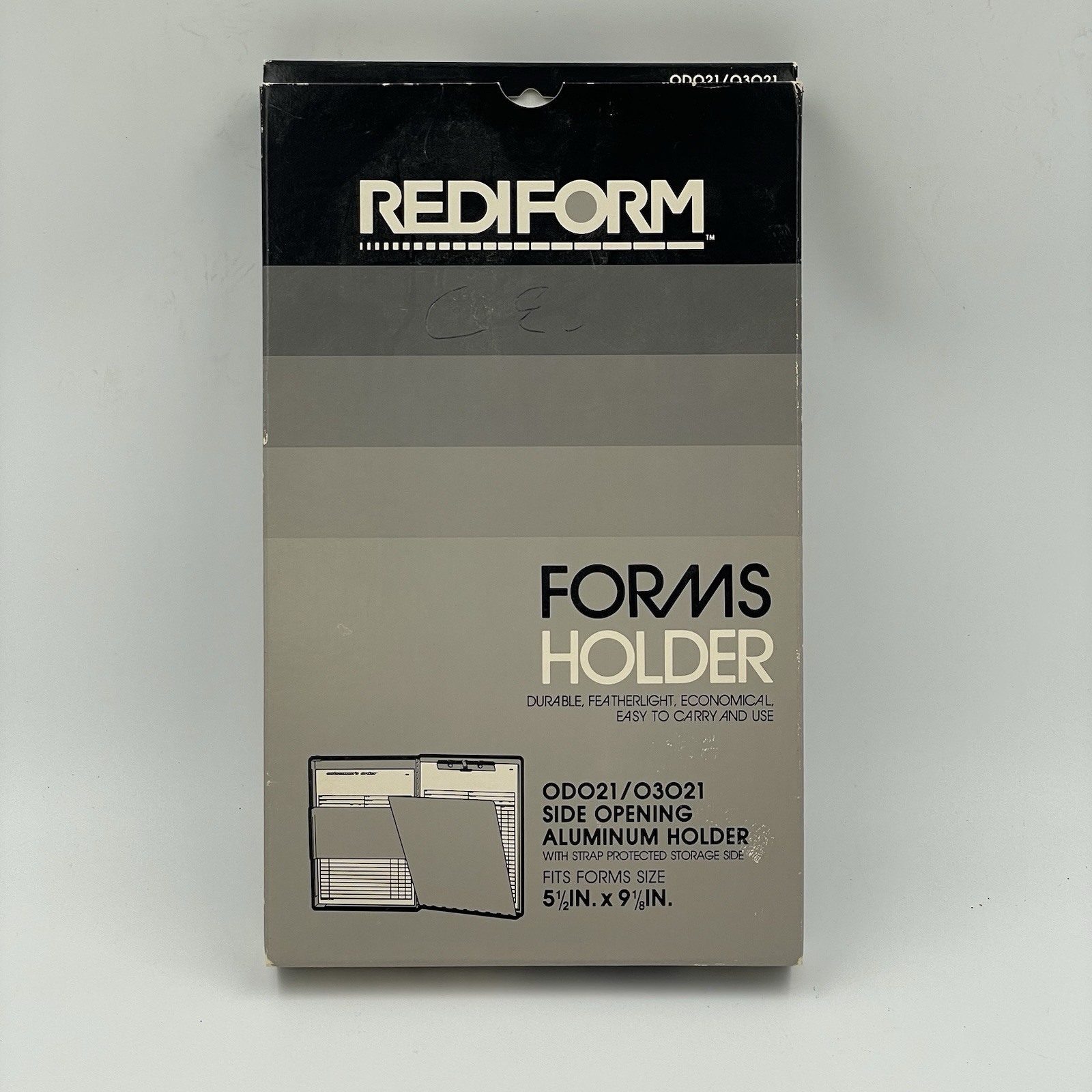 Rediform Forms Holder 0D021/03021 Side Opening Aluminum Holder