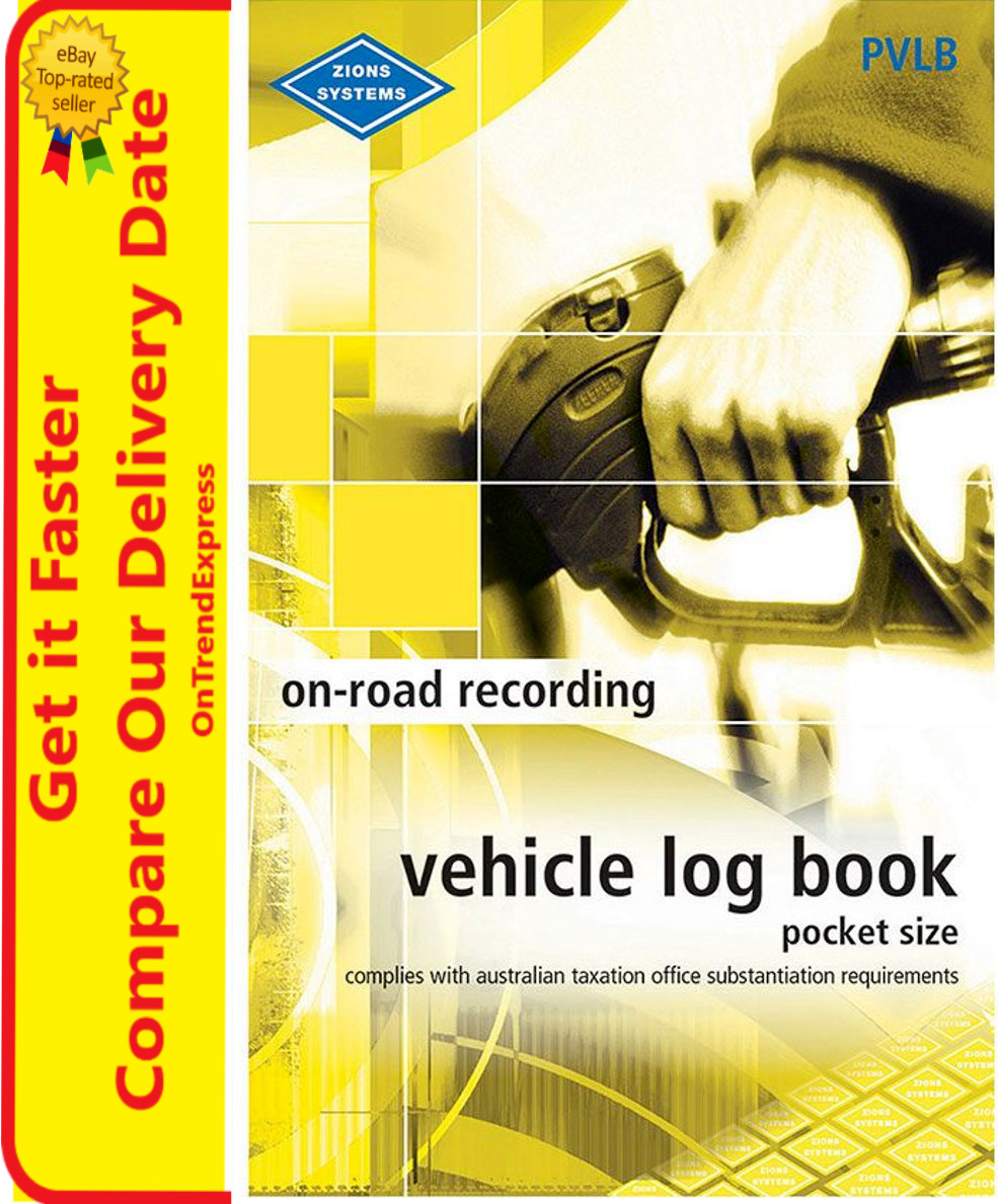 Vehicle Car Truck Record Journal Log B00K Pocket Size ATO Compliant PVLB Zions
