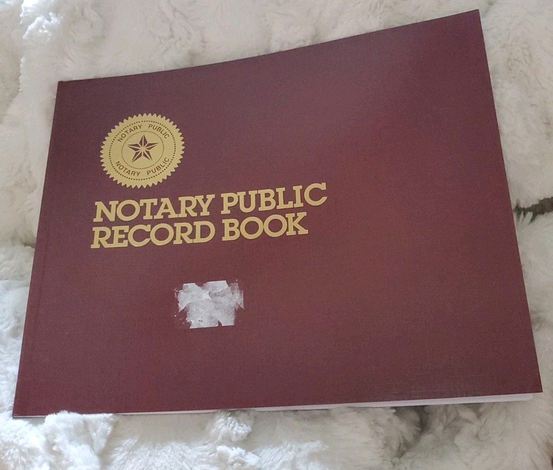 Dome Notary Public Record Book, 522 entries