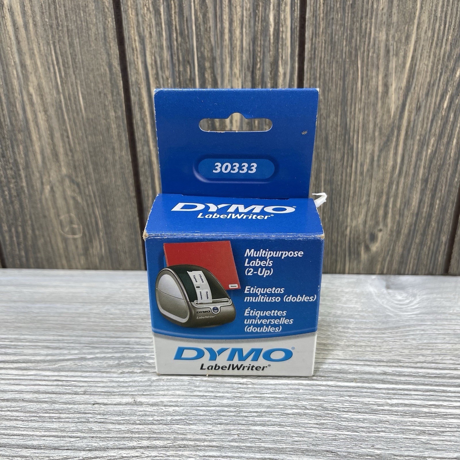 DYMO LabelWriter Multipurpose Labels 1/2 x 1 White 1000 Labels/Roll 30333