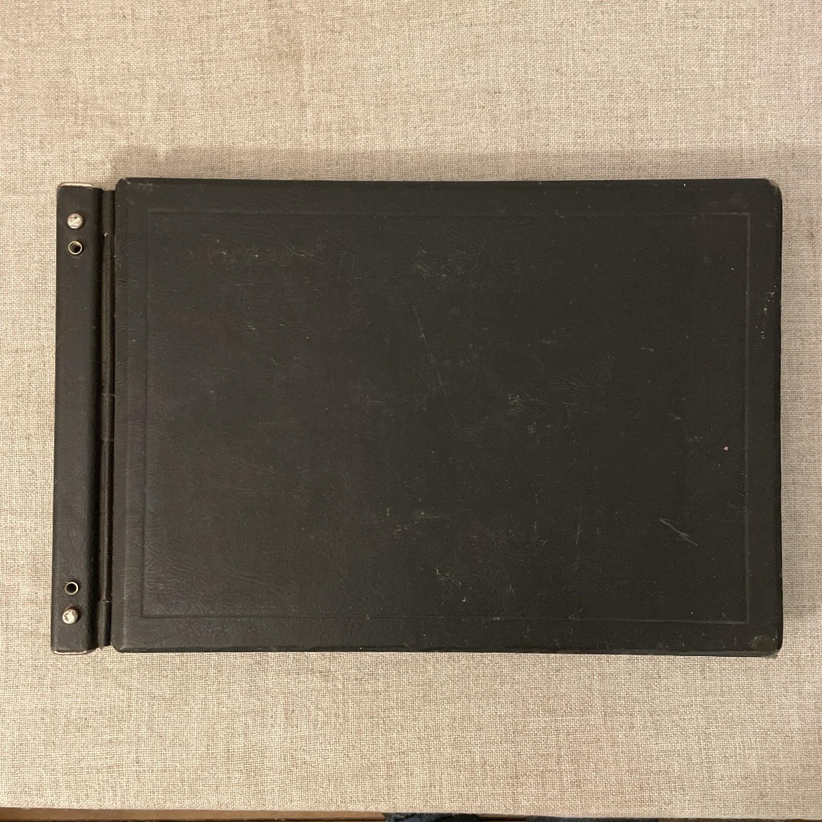 Standard Boorum & Pease No. 227-1/2 Two Post Hinge Black 15×12 Ledger Paper