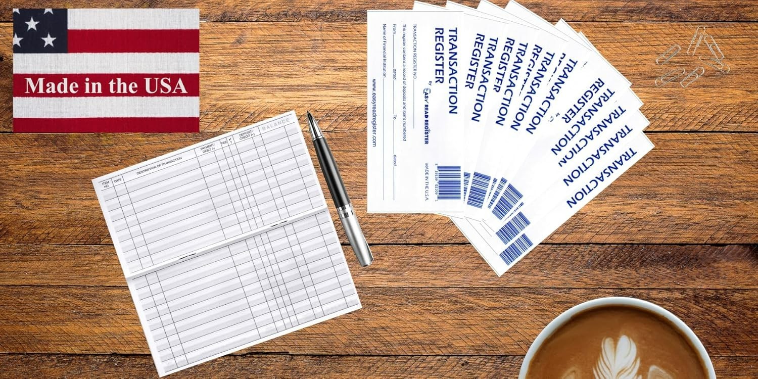 12 Check registers for Personal Checkbook – Checkbook Ledger Transaction Regi…