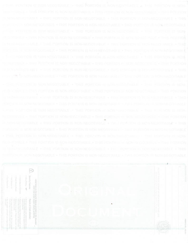 Blank Check Stock Paper – Check on Bottom – Brown Business Security Paper Packs