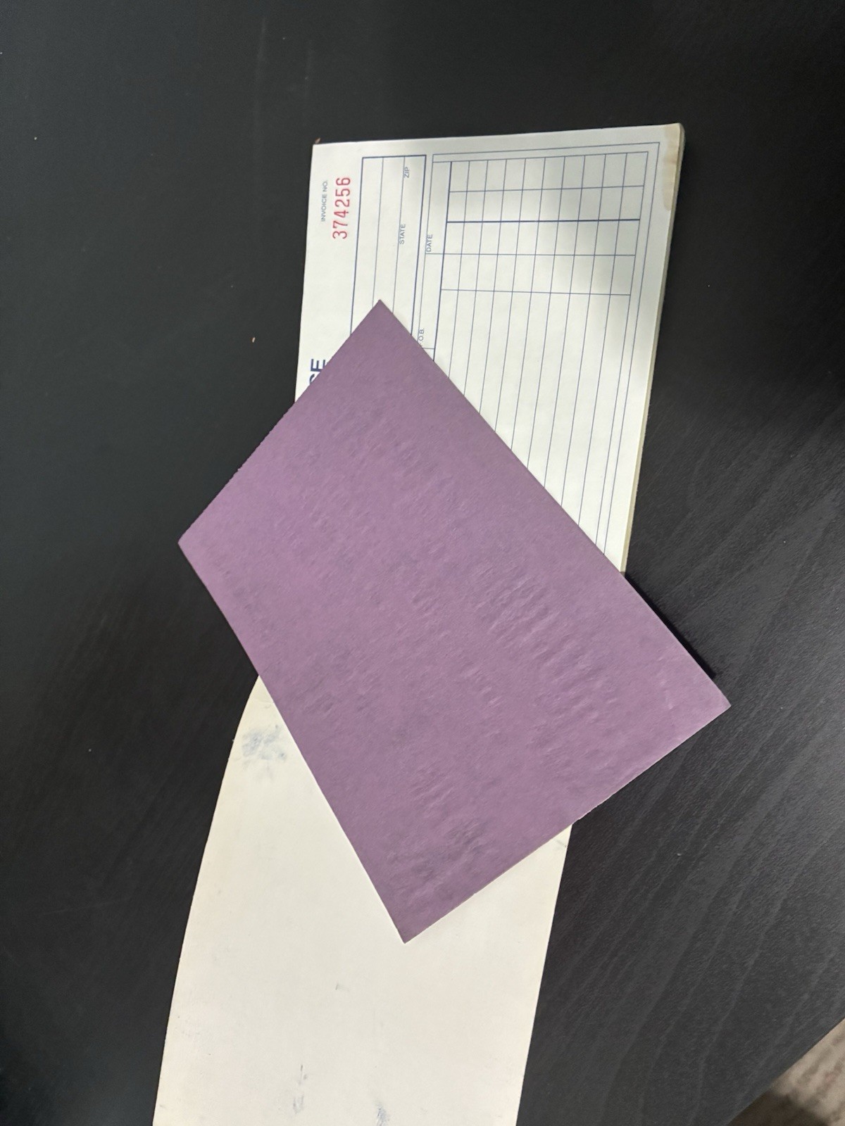 Vintage Mead Management Series 2-part Invoice book 5 1/2″ x 7 3/4″