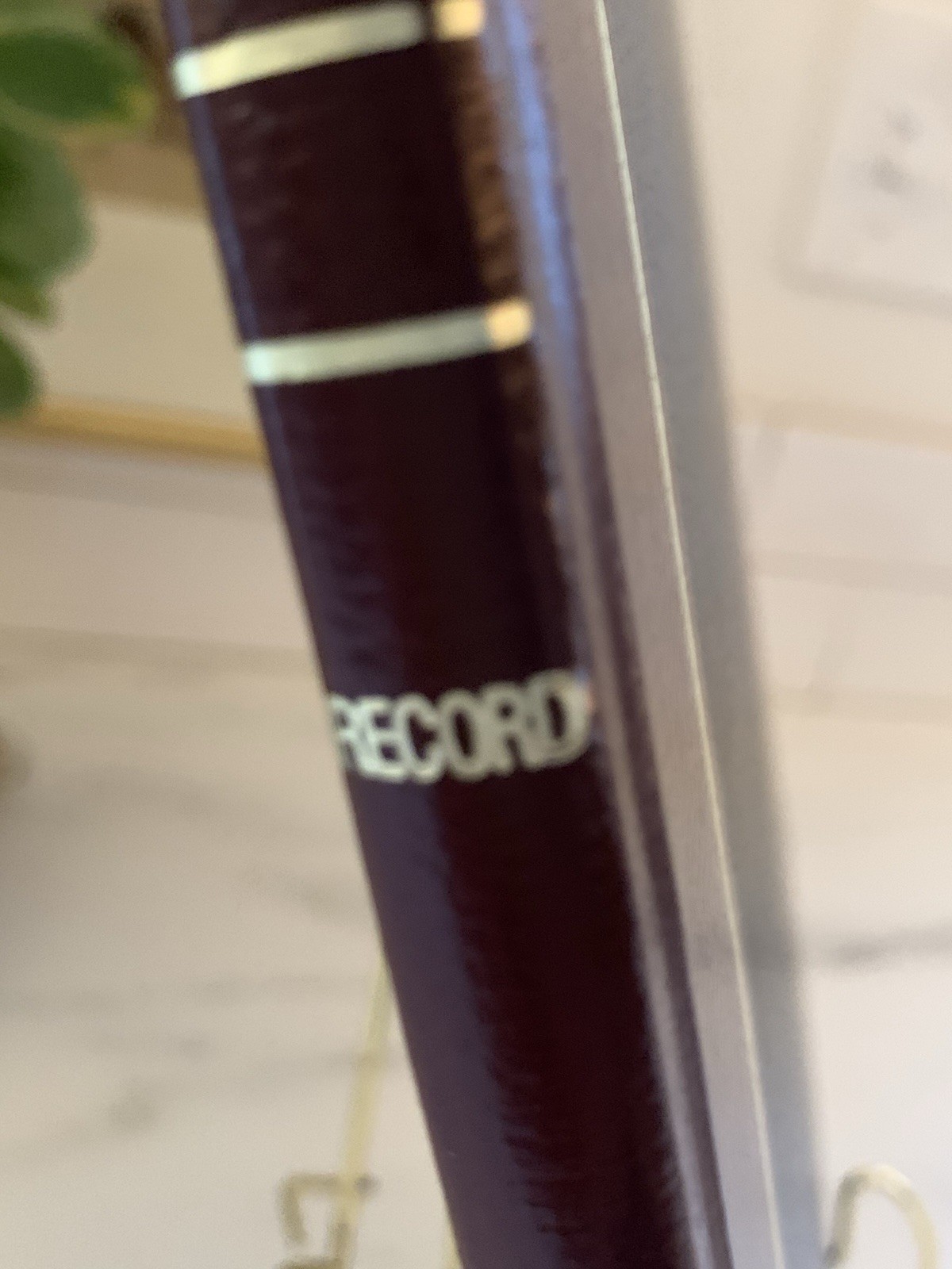 ✨Vintage New National Brand 56-211 Texhide Record Book 150 Pages 10-3/8 x 8-3/8″