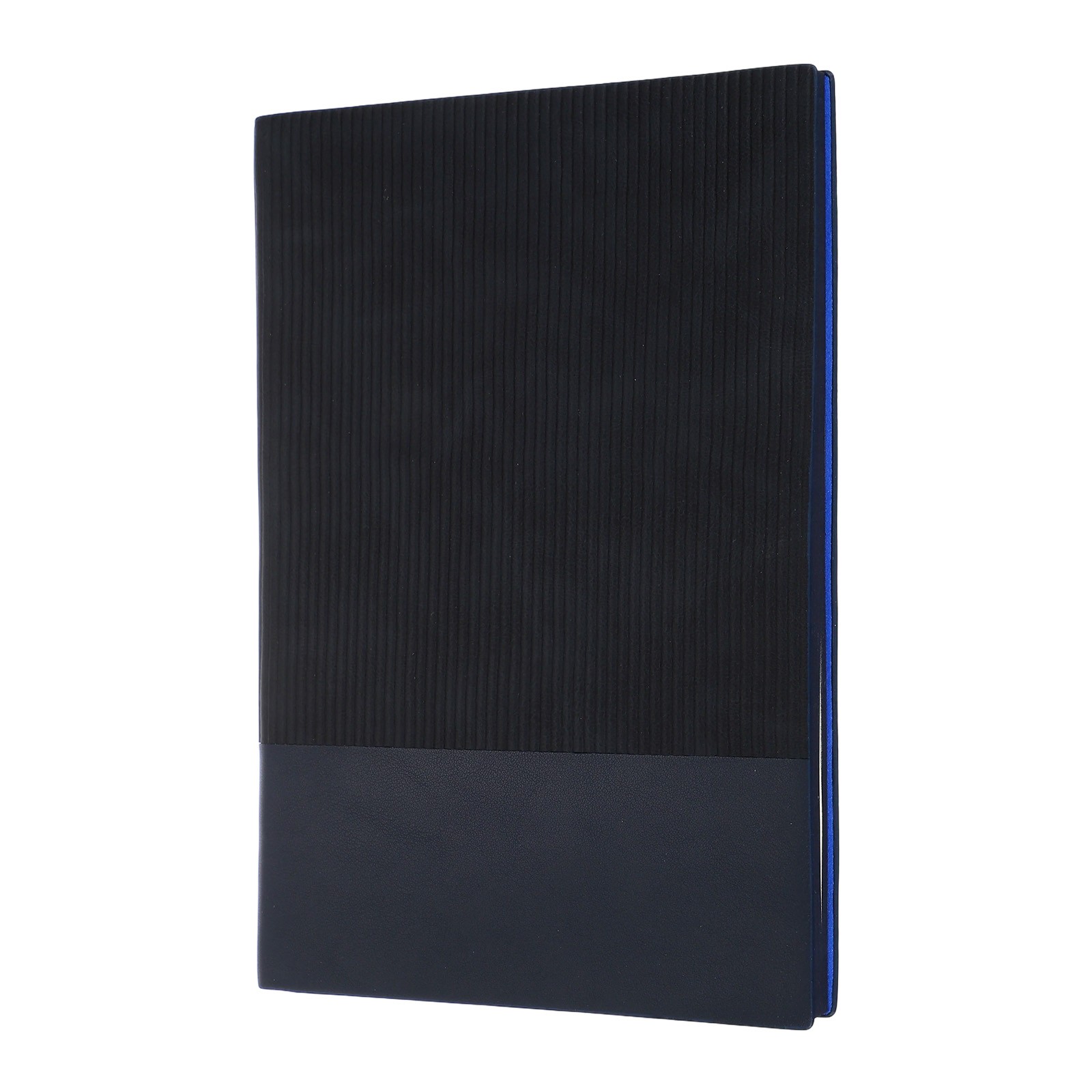 Hardcover Leather Lined Note Book, 100 Pages 8.3×5.7″ A5, Blue
