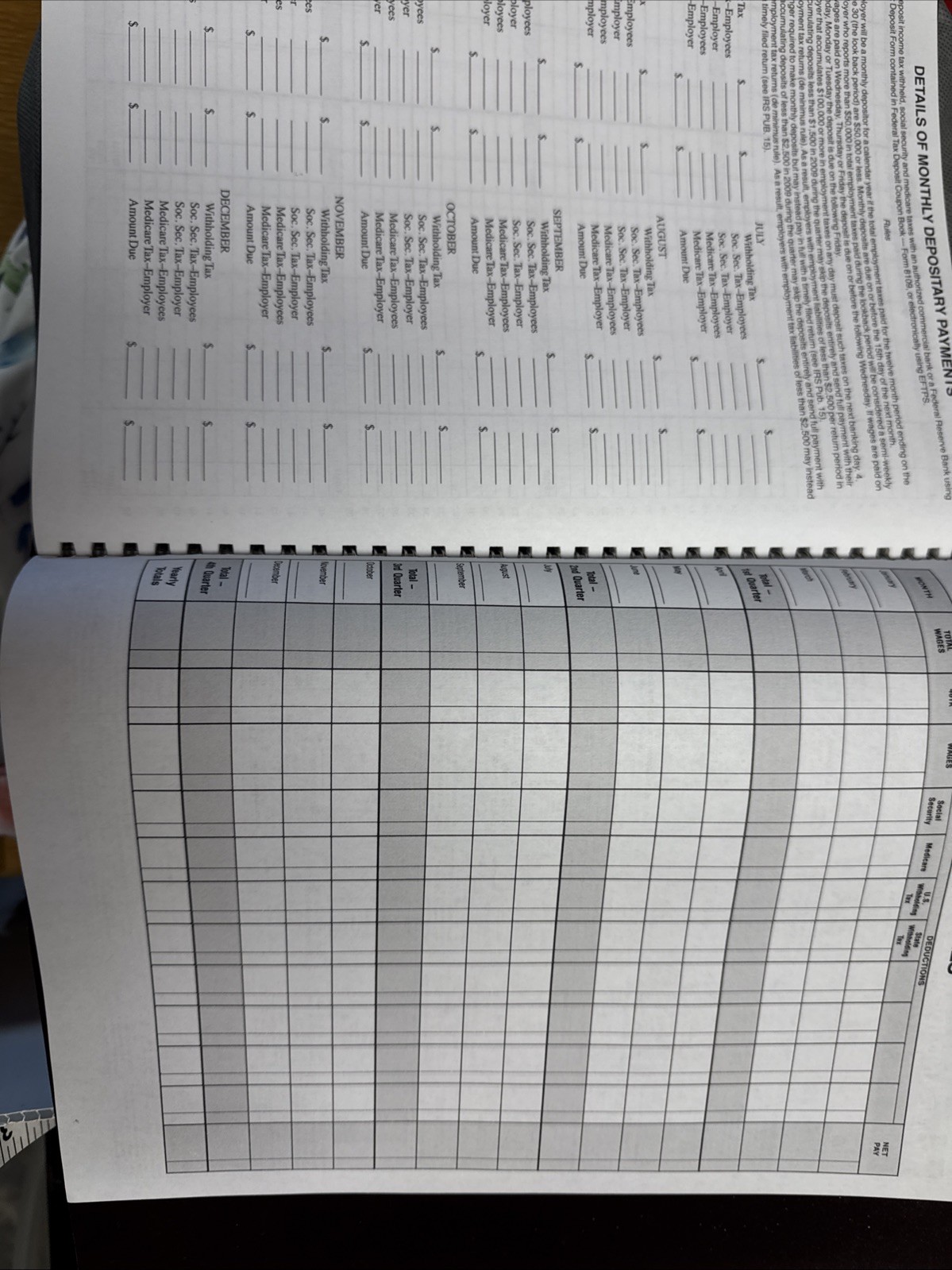 Dome DOM600 Bookkeeping Record Book Weekly 128 Pages 9 x11 Inches, Brown