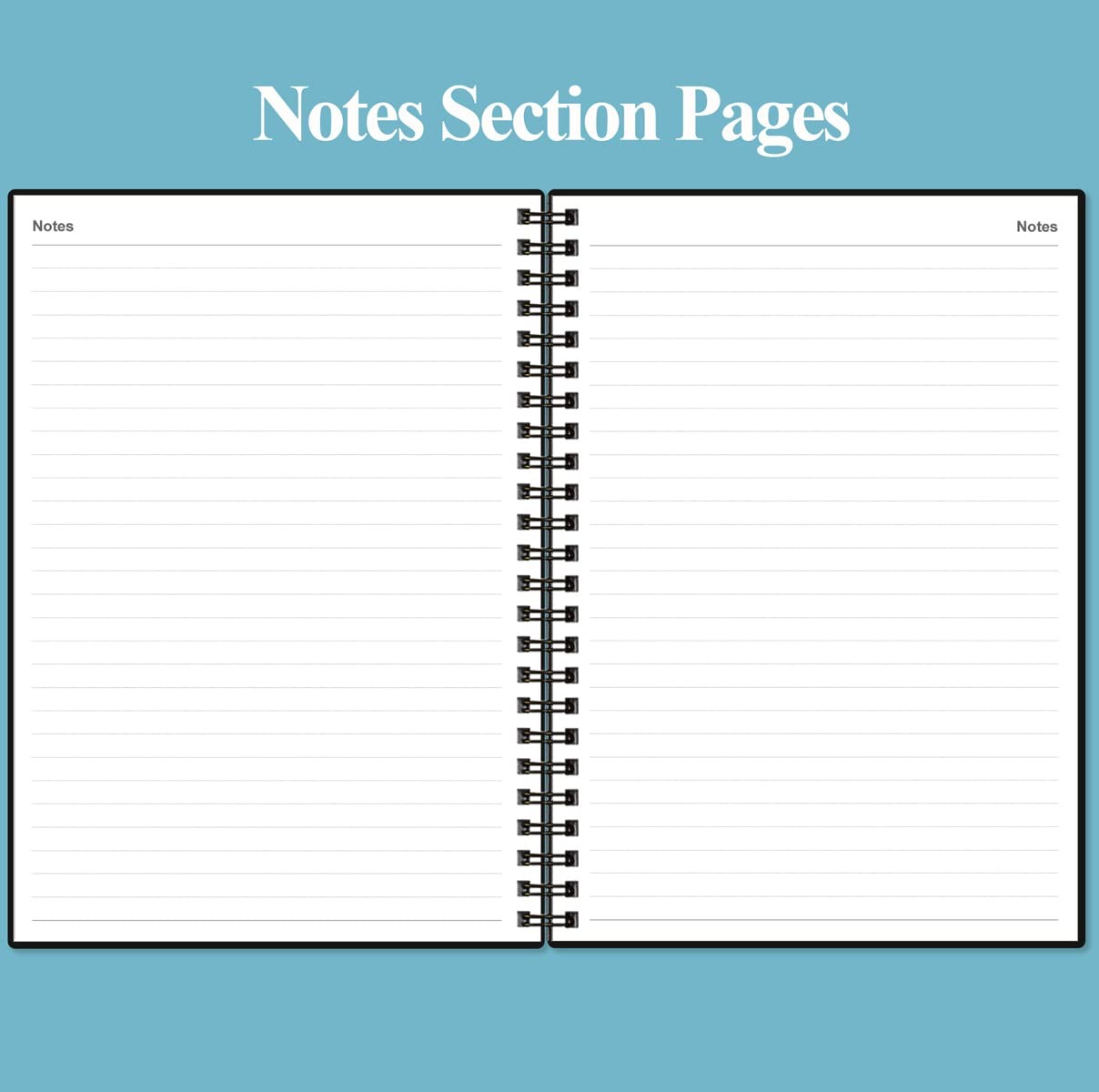 Accounting Ledger Book – A5 for Bookkeeping, 5.8″ x 8.4″, Black