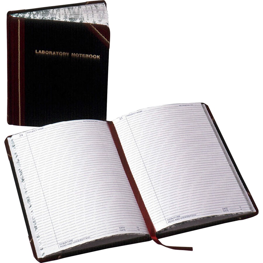 Esselte L21300R Laboratory Record Notebook 300 Sheets 8.12″x10.37″