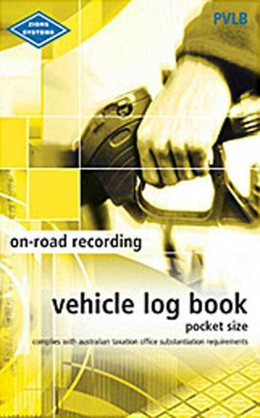 ZIONS Vehicle LOG BO0K Record & Log MOTOR CAR PVLB Pocket Size ATO
