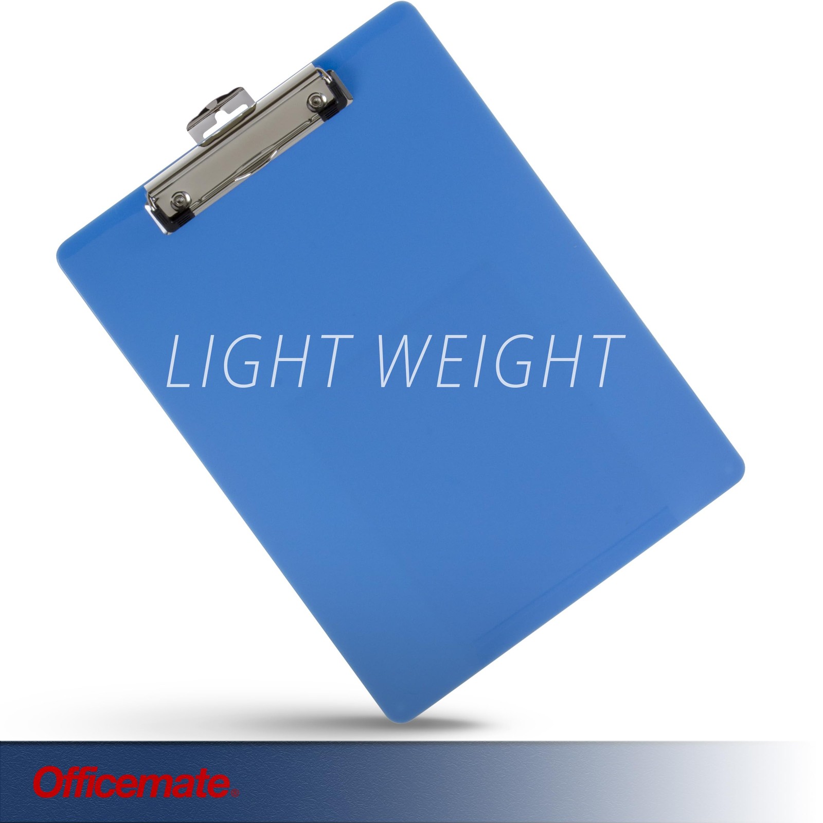 OIC279808 – CLIPBOARD,PLAST,LET,ARCT 4 1/4″ x 5 3/4″ x 5″, Blue
