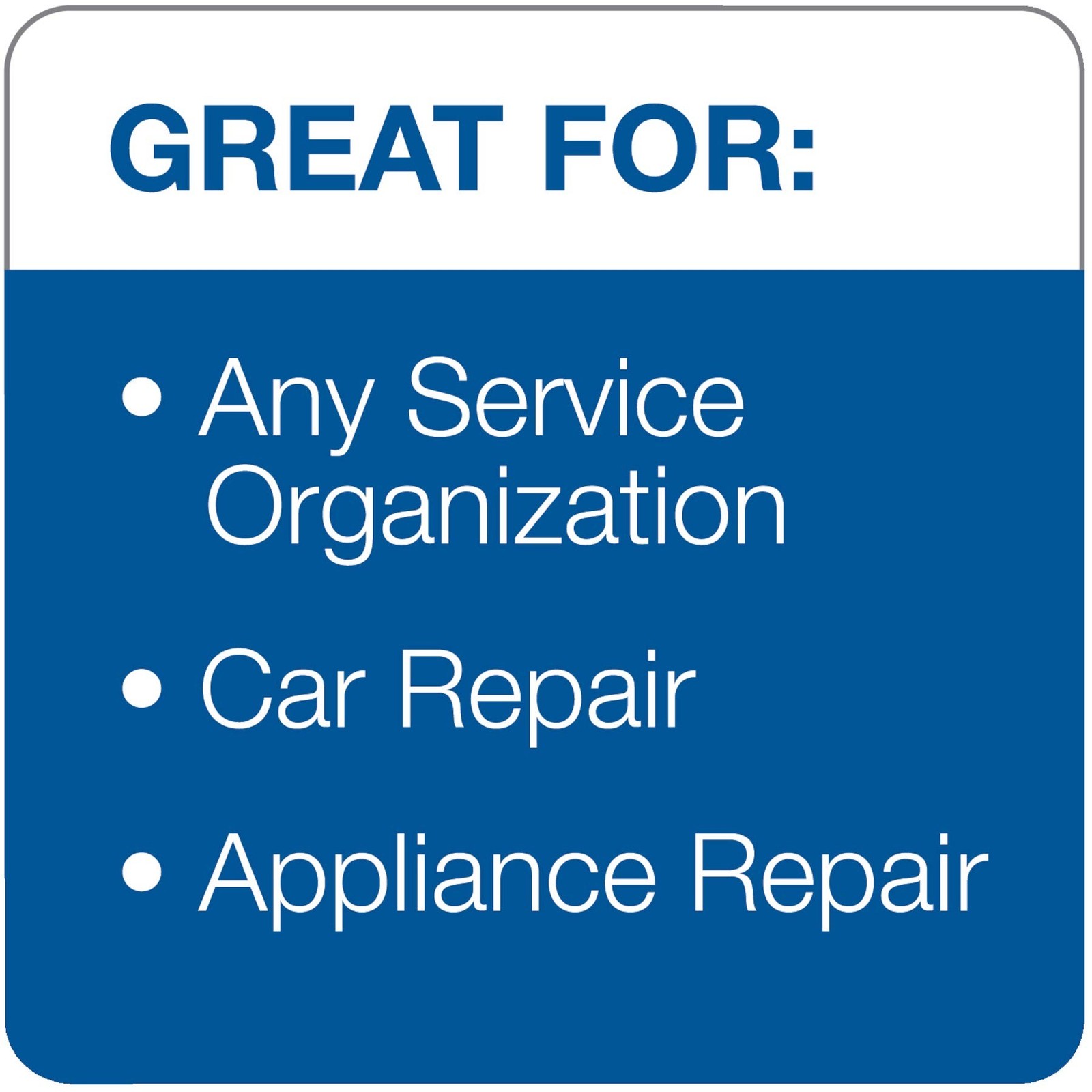 Adams Service Order Form, 3 Part, Carbonless, 5 2/3″X9″ Inch, 250 Sets per Pack