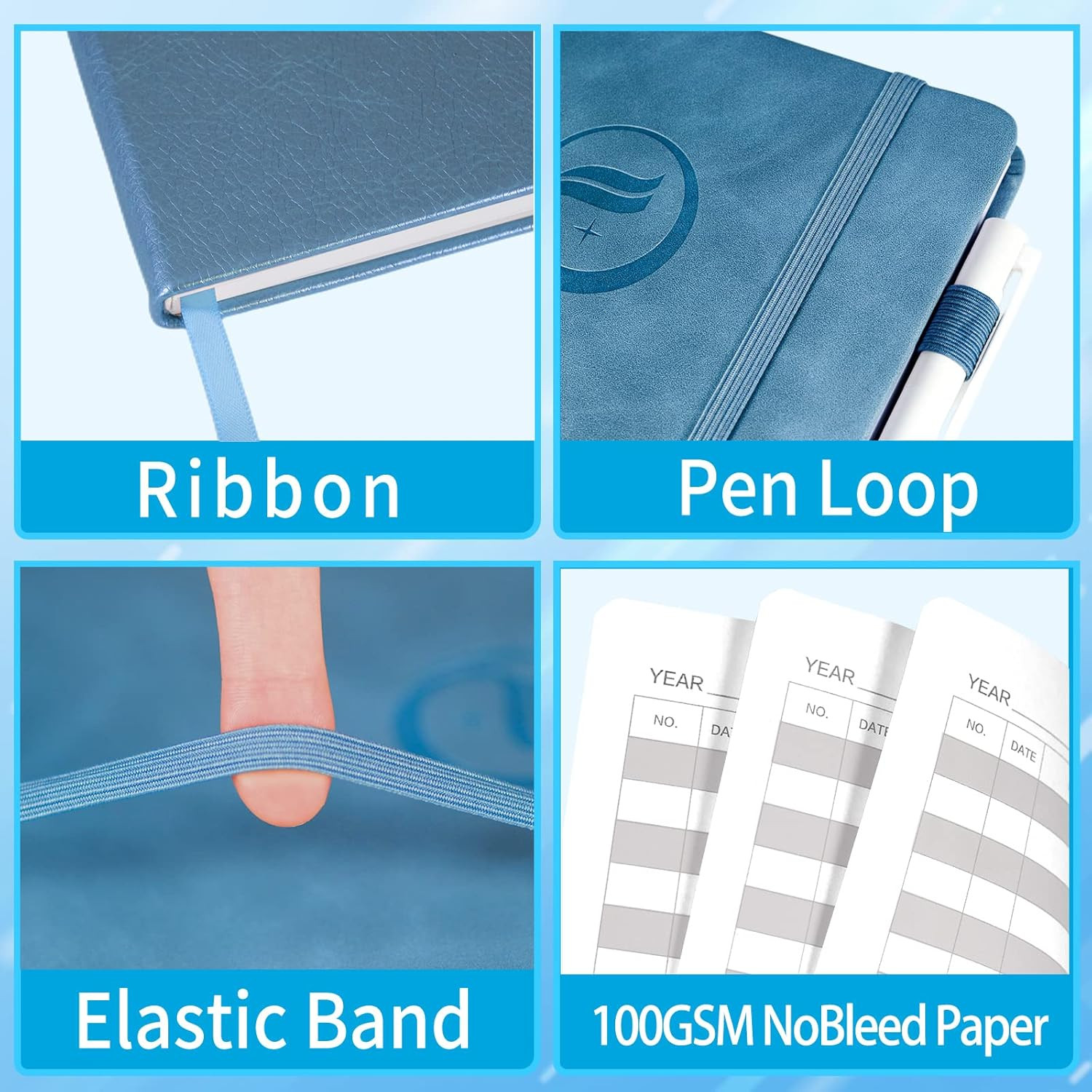 Check Registers for Personal Checkbook, Blugool Checkbook Register with Check &