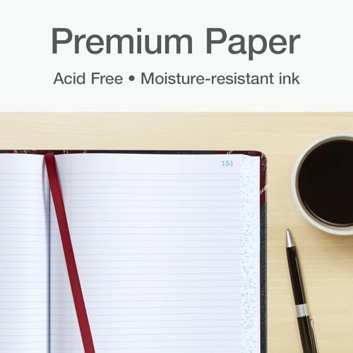 Boorum & Pease 21300R Columnar Book,Record Ruled,300 Pages,10-3/8-Inch x8-1/8-In