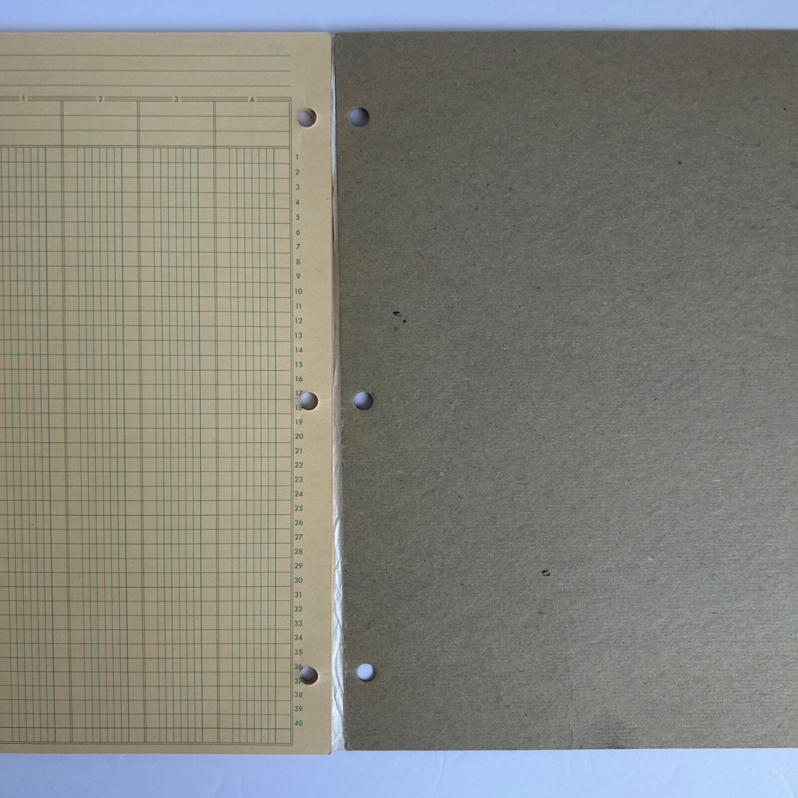 VTG Wilson Jones Columnar Pad G7503 Accounting 3 Columns BONUS Analysis Pad FREE