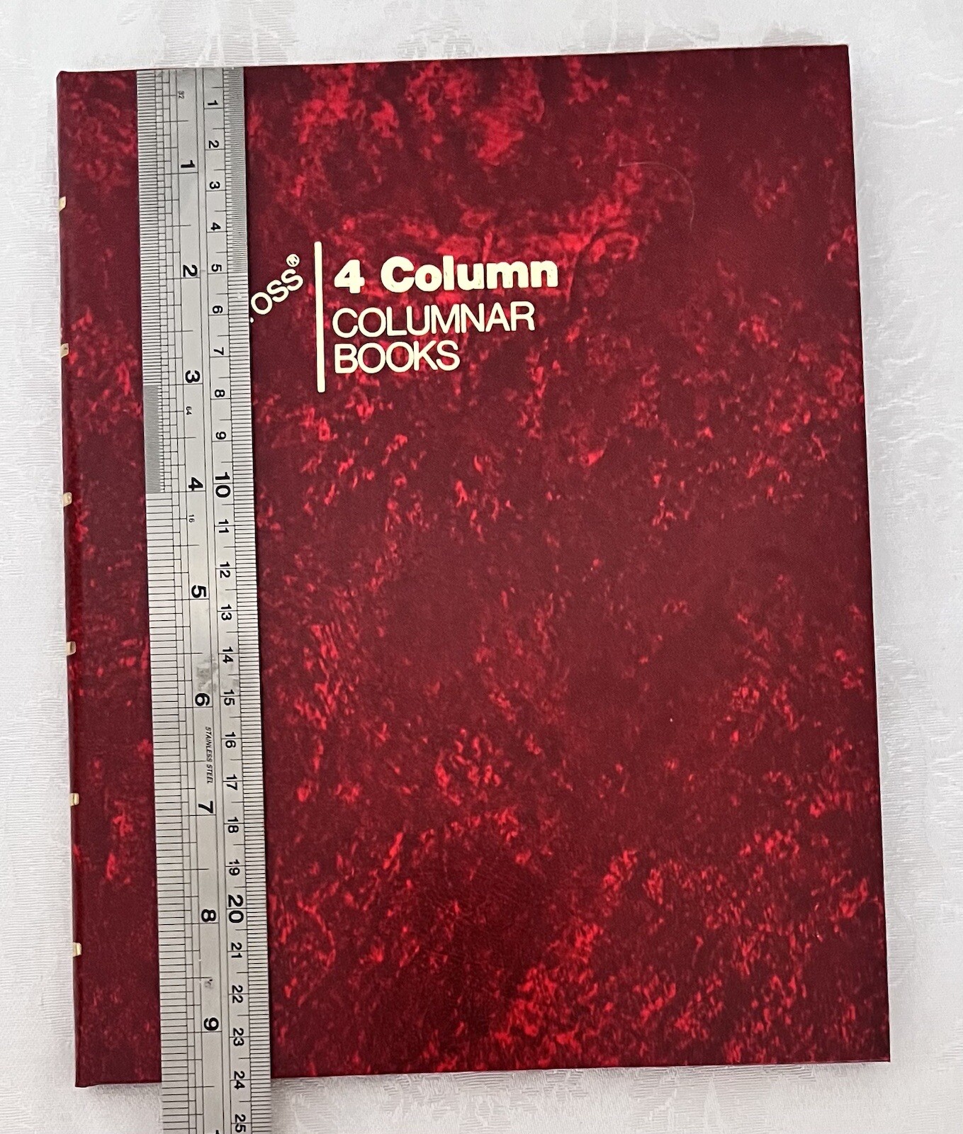 Vintage Boorum & Pease Columnar Book 3 Column Rite-Across 80 Pages Unused