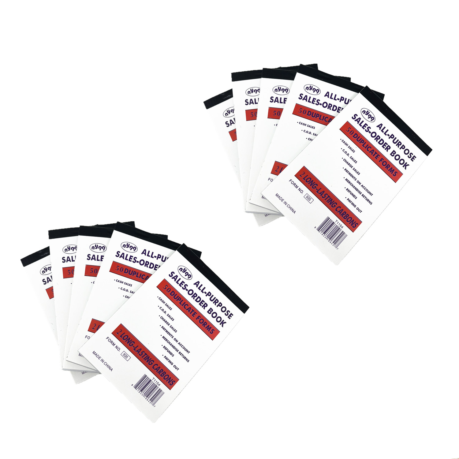 20Pack All Purpose Sales Book Order Receipt Invoice Carbonless Copy 4.25″ X 6.5″