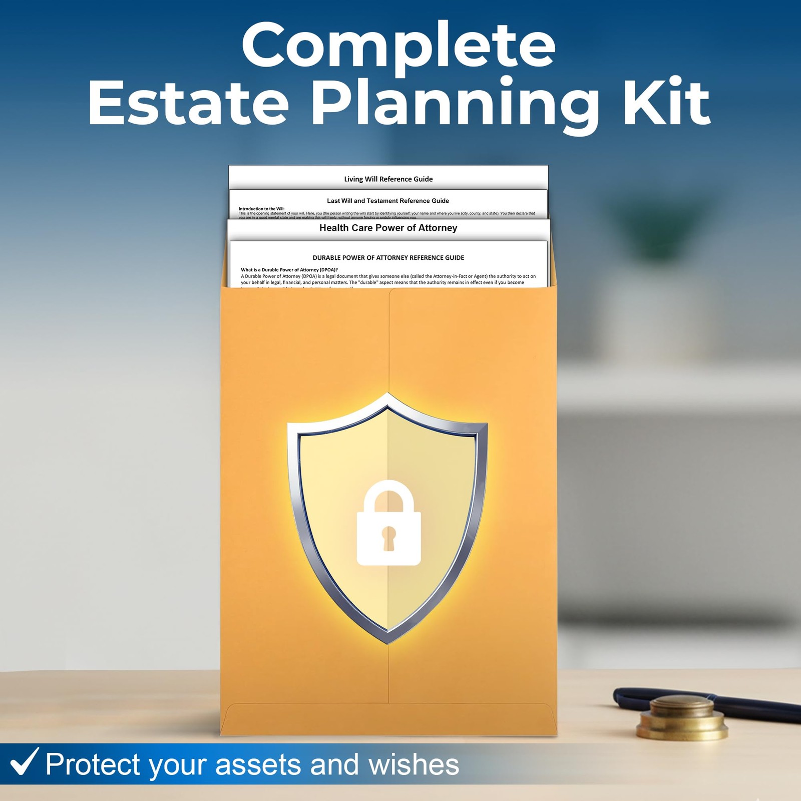 Complete Estate Planning Kit & Will Planner – Last and Testament,…