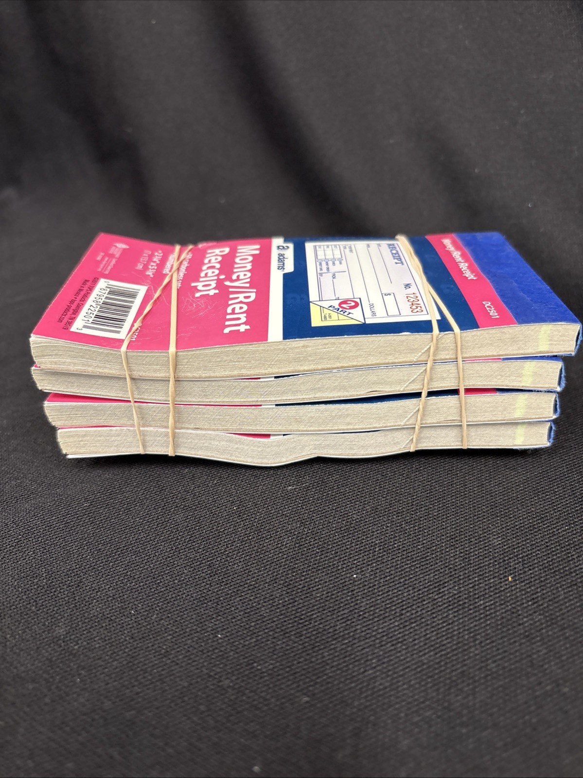 Money and Rent Receipt, 2-3/4 x 5-3/8 Inches, 2-Parts, Carbonless, White/Cana…