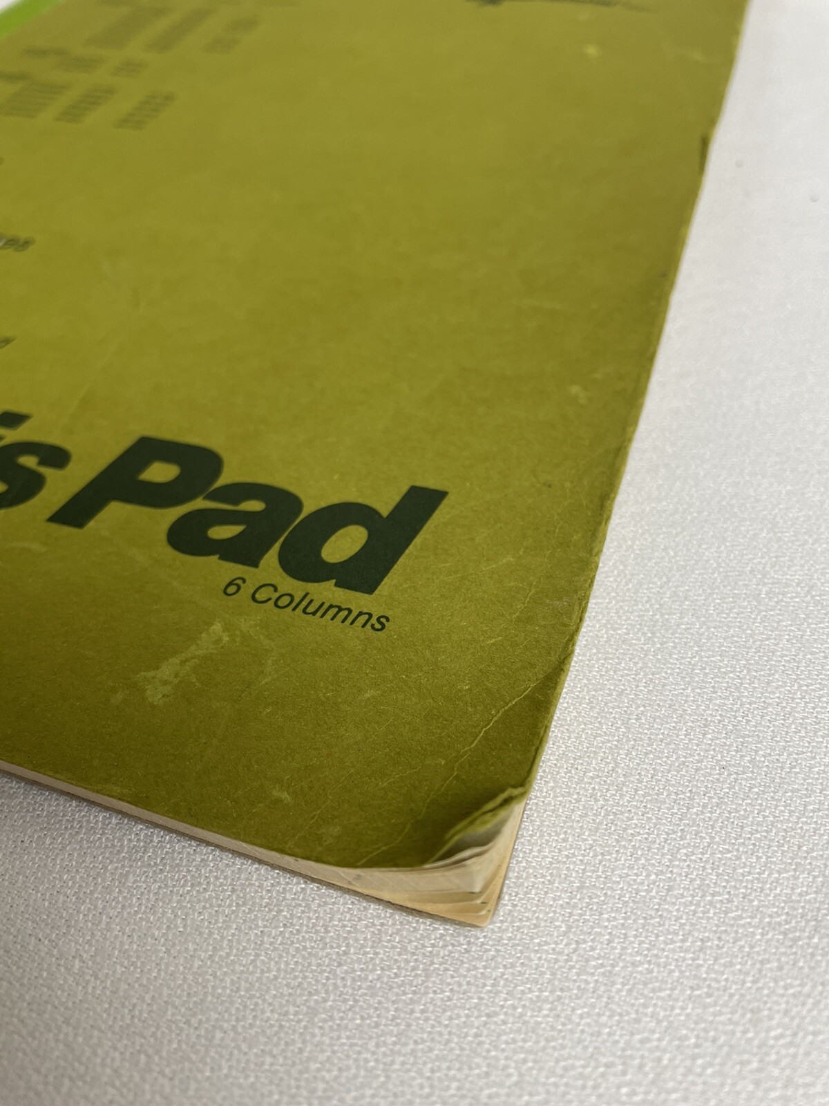 National Brand Eye-Ease Analysis Pad 6 Columns Item 35-604 – 29 Sheets